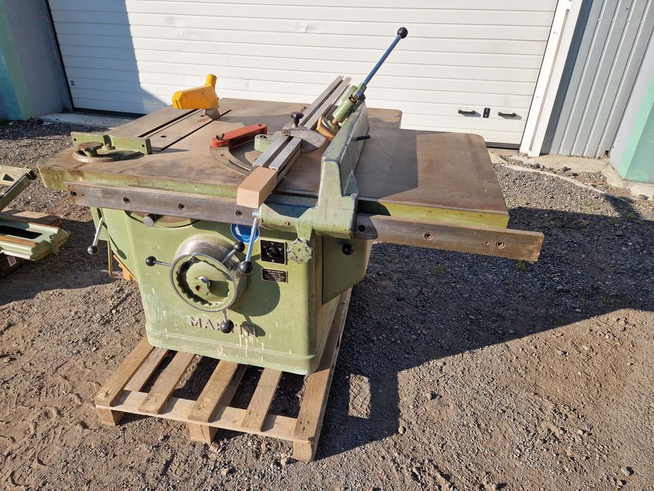 Piła stołowa formatowa krajzega wózek boczny martin altendorf bauerle