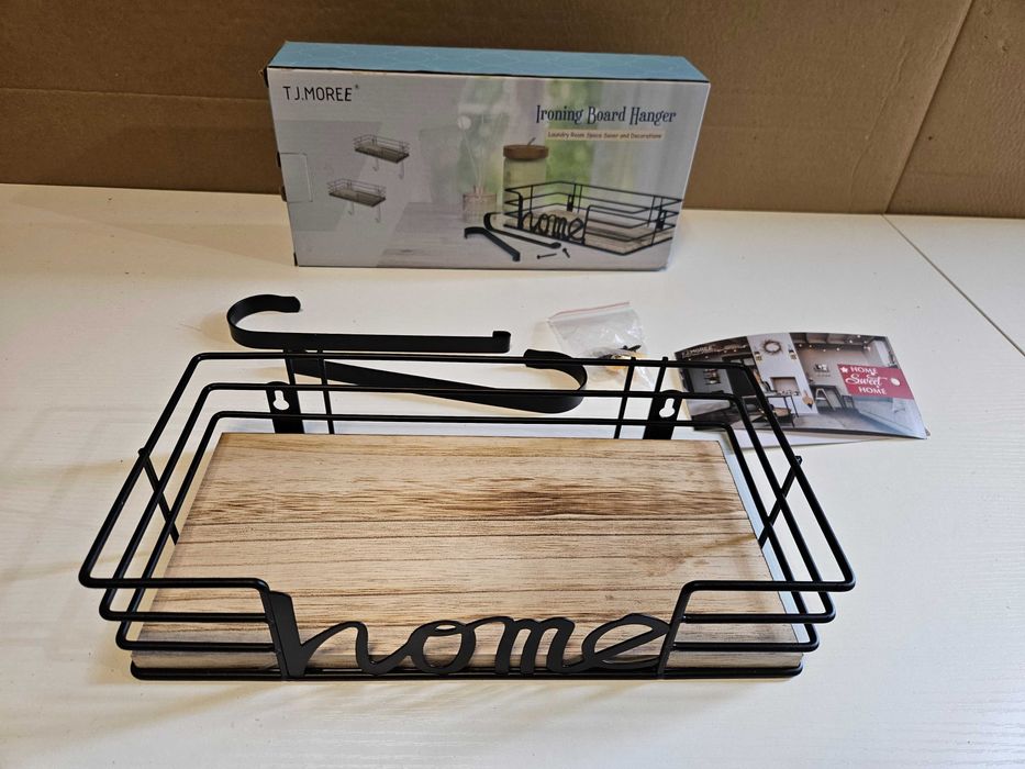 Wieszak na deskę do prasowania półka łazienkowa home