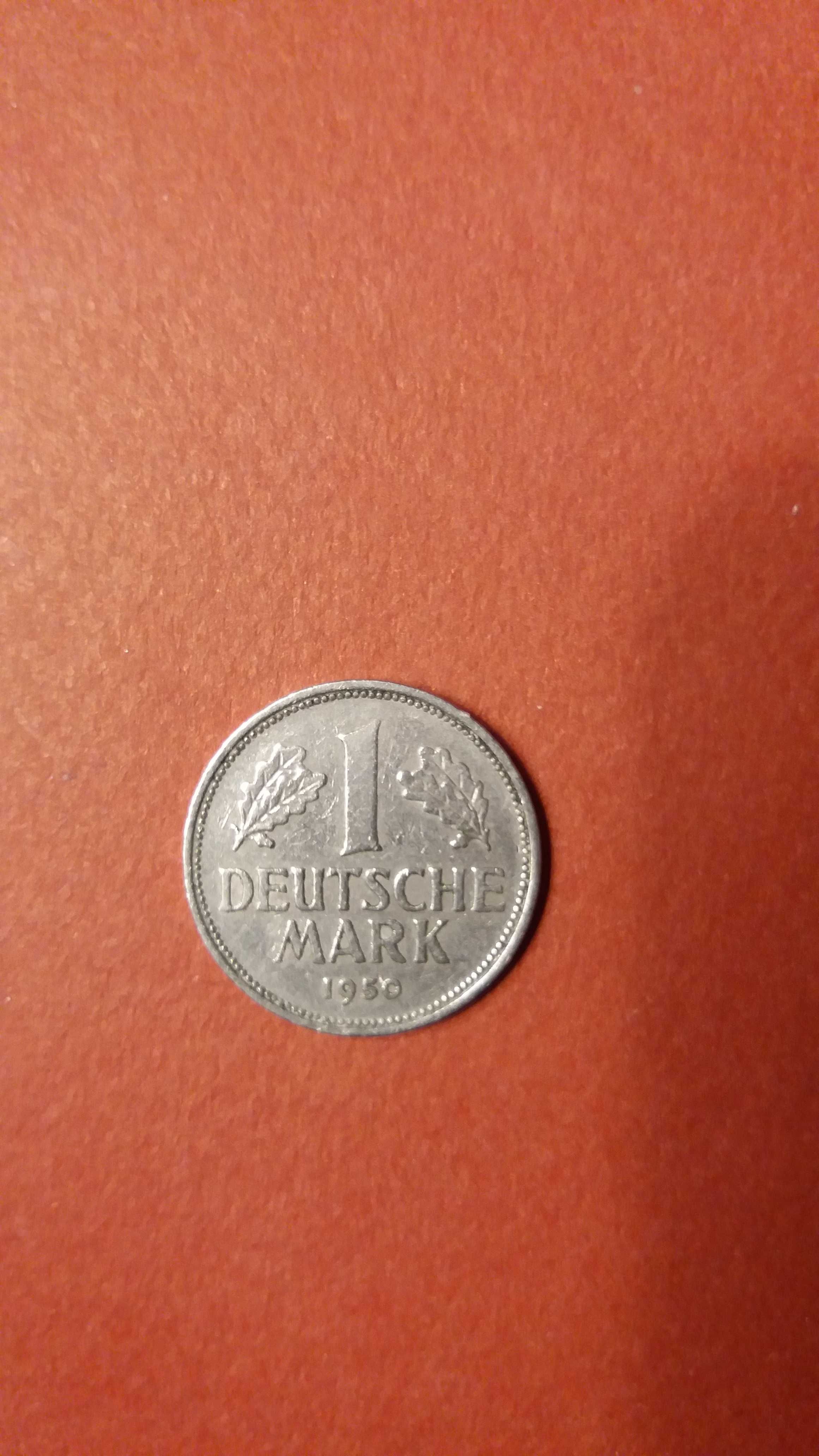 Niemcy BRD - moneta - 1 MARK 1950