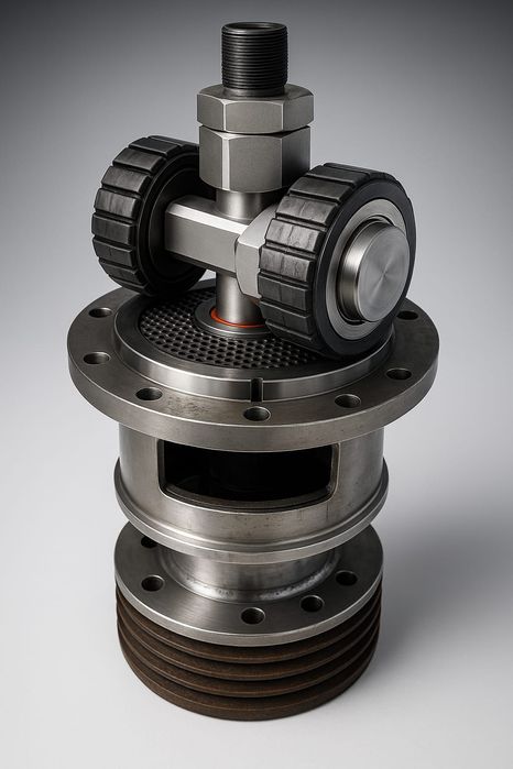 Głowica Korpus Peleciarki Peleciarka 11 15 18,5 22 30 KW WOM