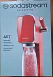 Saturator Sodastream ART Czerwony + Nabój z gazem CO2
