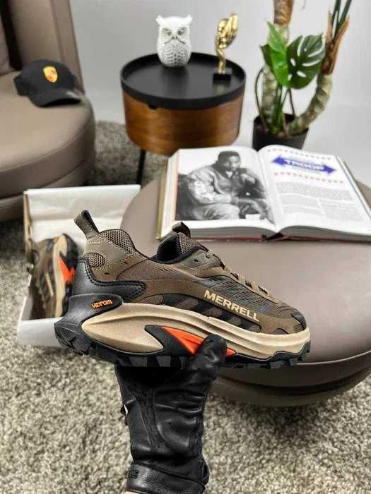 кросівки чоловічі Merrell Moab Speed 2 коричневі трекінгові, спортивні