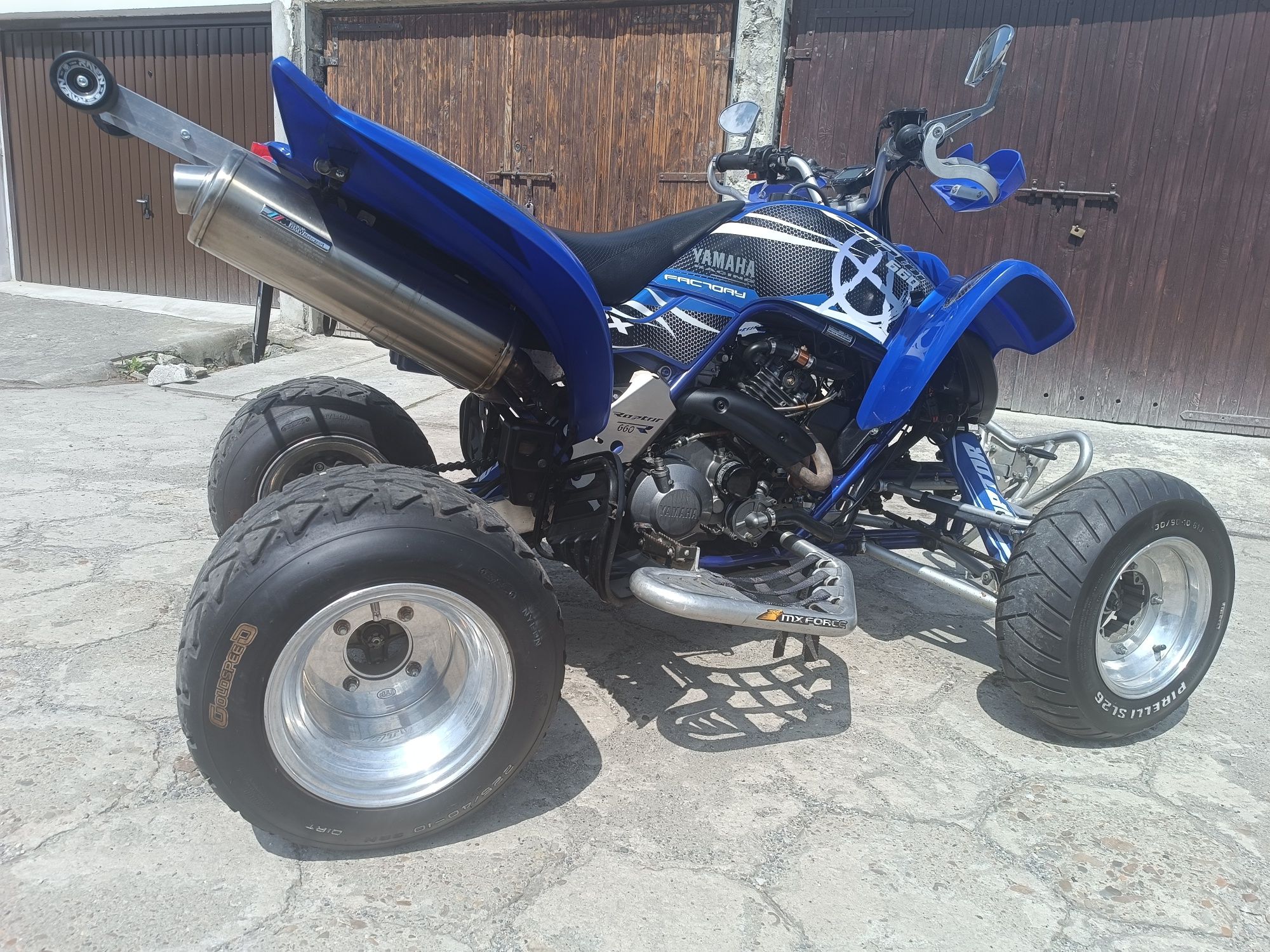 Yamaha Raptor 660r, doinwestowana