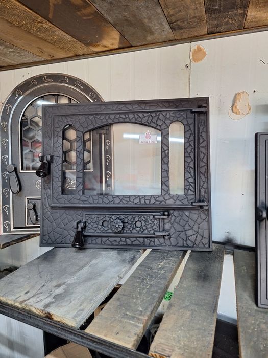 Дверки чавунні камін для печі та Барбекю!!!