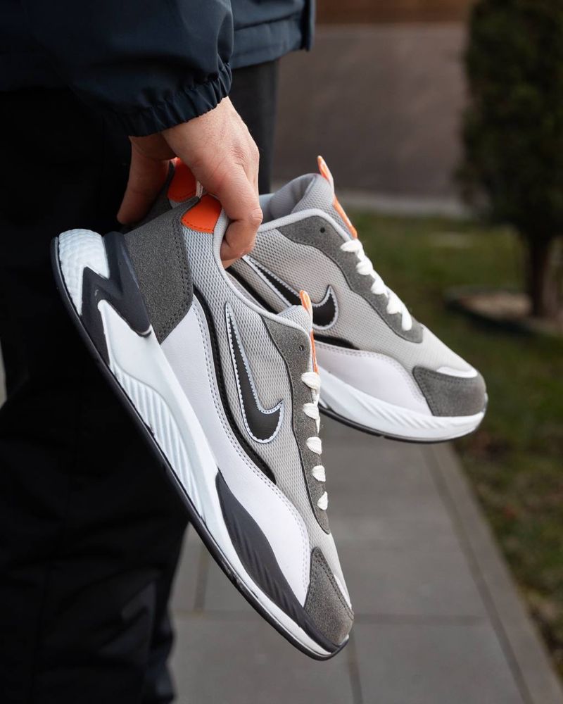 Чоловічі кросівки найк рейсер Nike Racer Grey 40,41,42,43,44