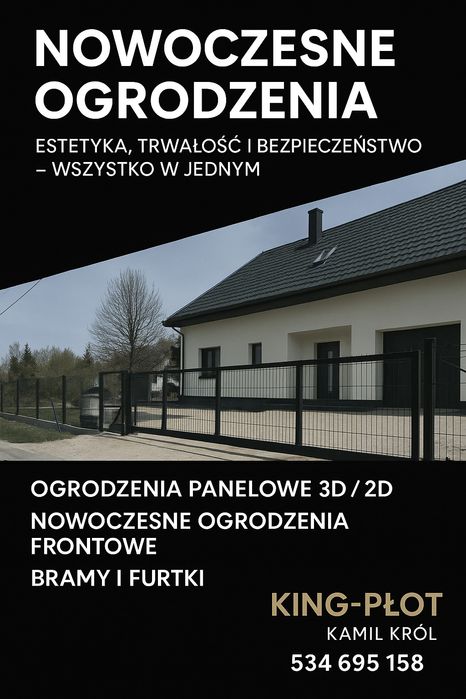 Ogrodzenia - Bramy - Furtki - Szybkie Terminy