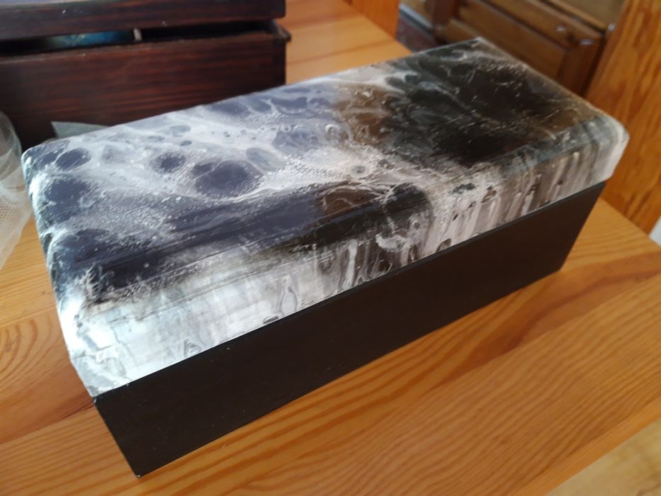 pudełko na ZEGARKI lub biżuterię, herbatę