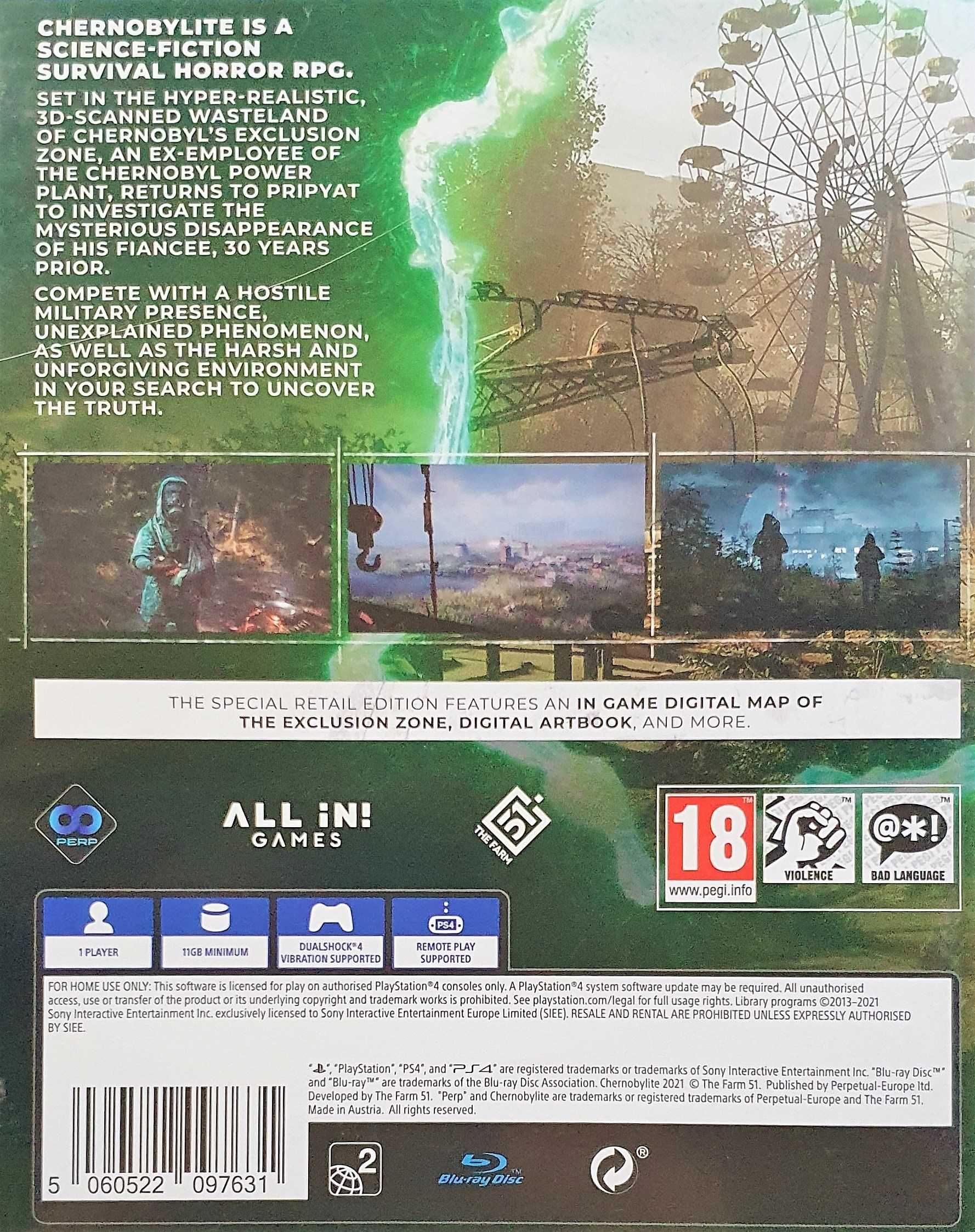 Chernobylite PL Playstation 4 PS4 PS5 Sklep Multigames Kraków