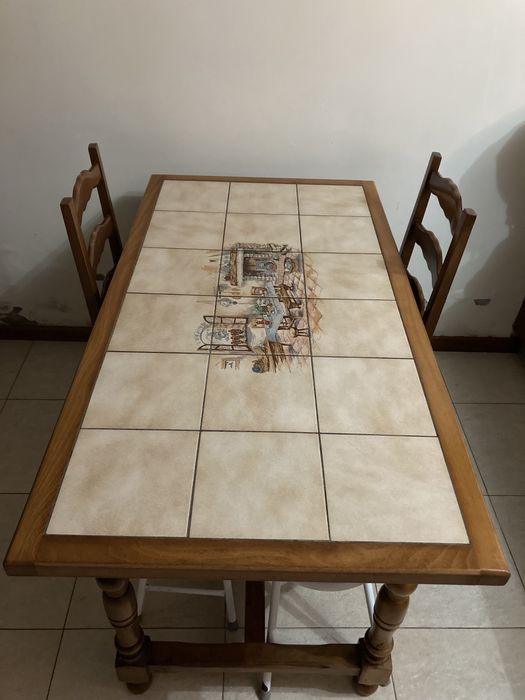 Mesa cozinha antiga
