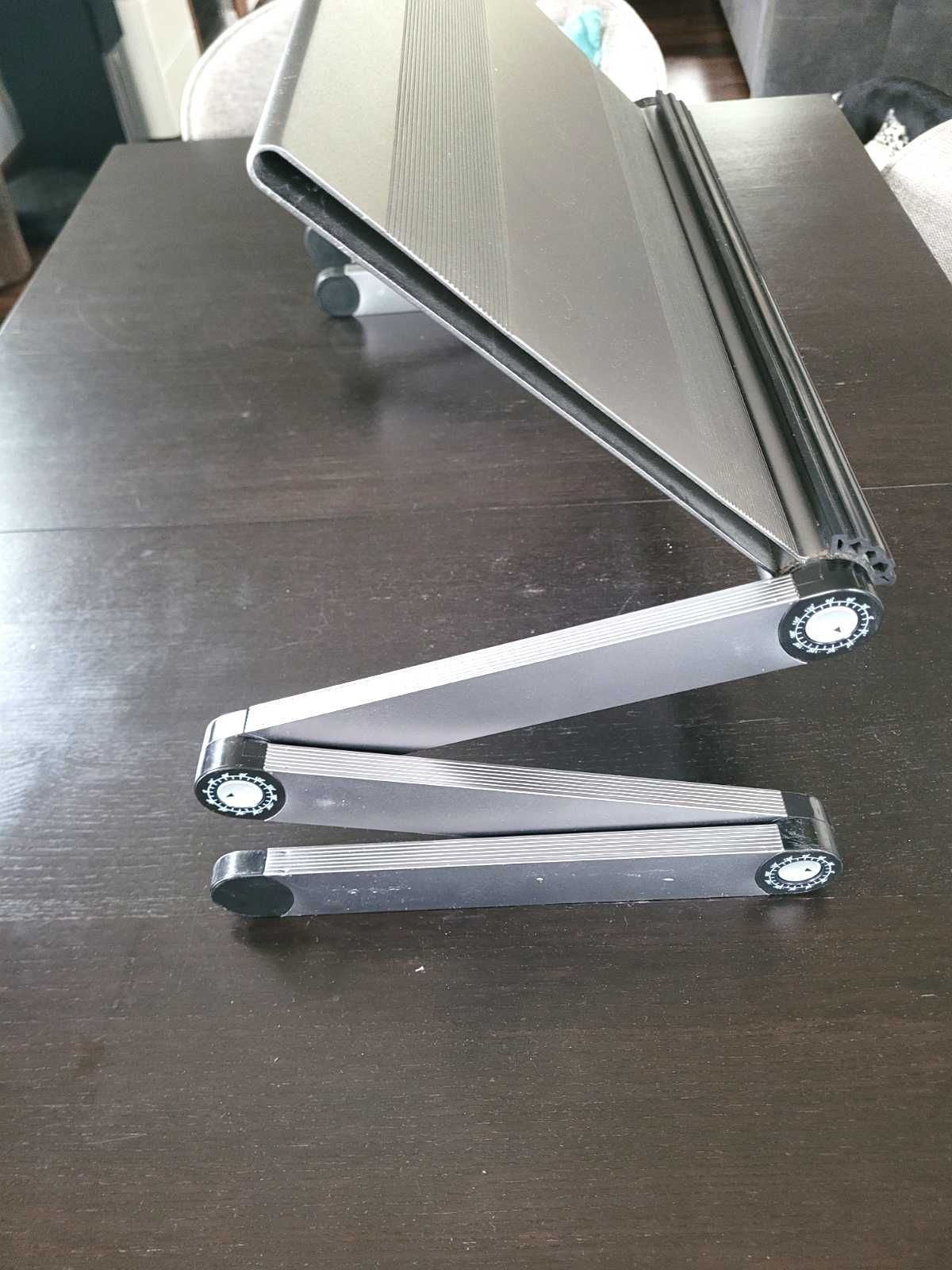 Regulowany stolik stojak na książki taca na laptopa
