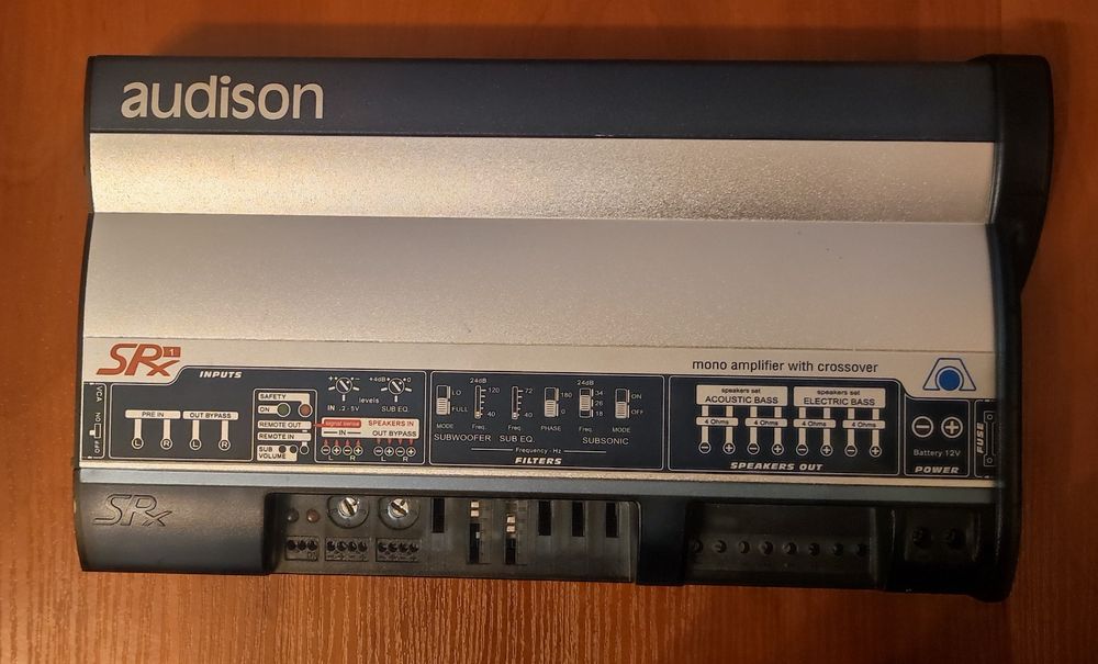 Audison SRx 1 - одноканальный усилитель