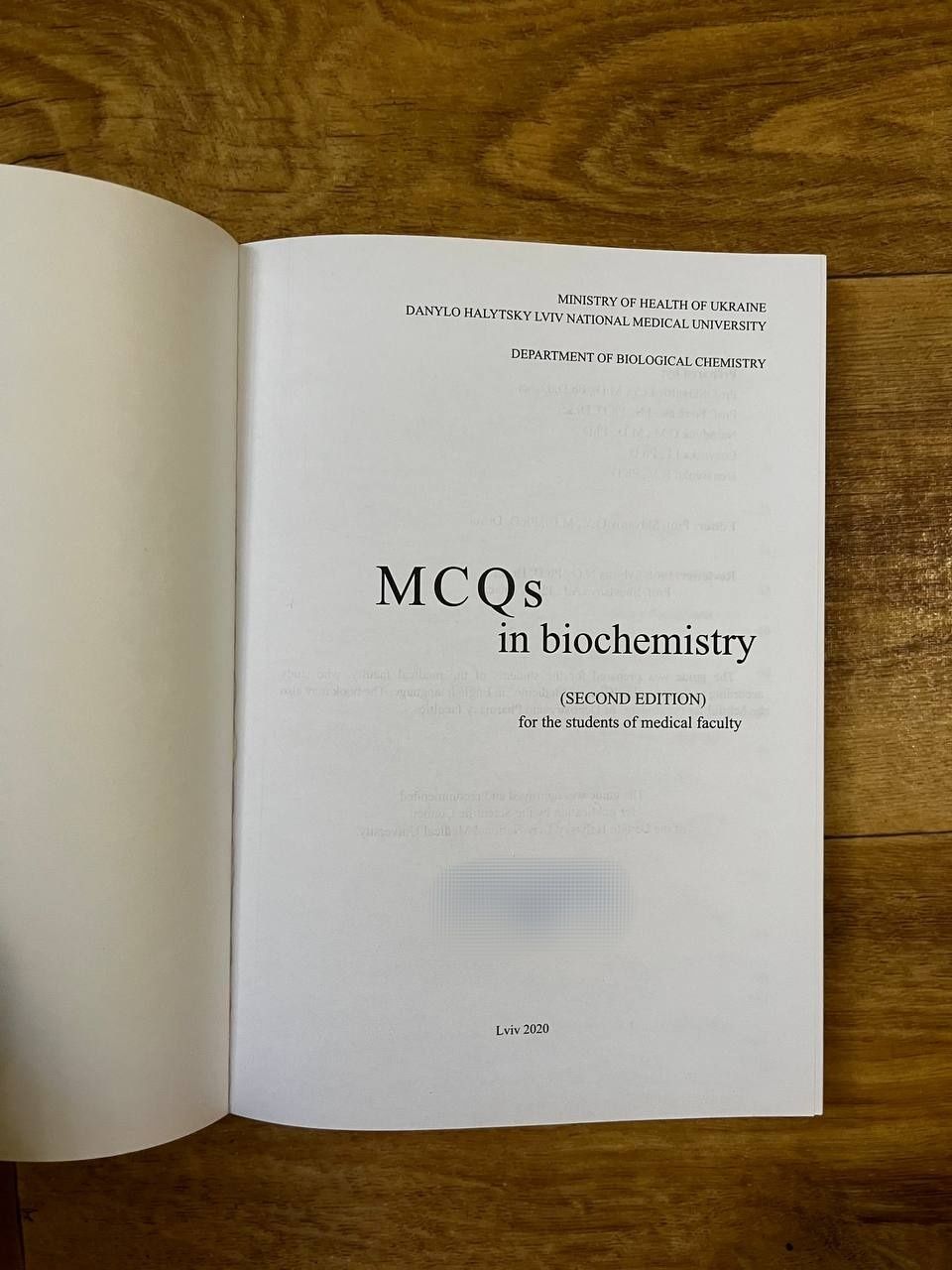 Книга: MCQs in biochemistry