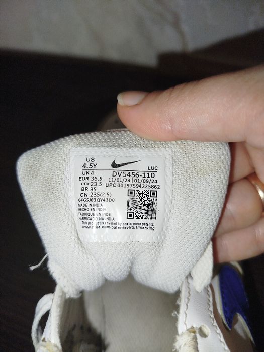 Кросівки Nike Court Borough Low 2. 36,5