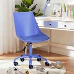 Fotel biurowy ergonomiczny obrotowy regulowany fioletowy nowy