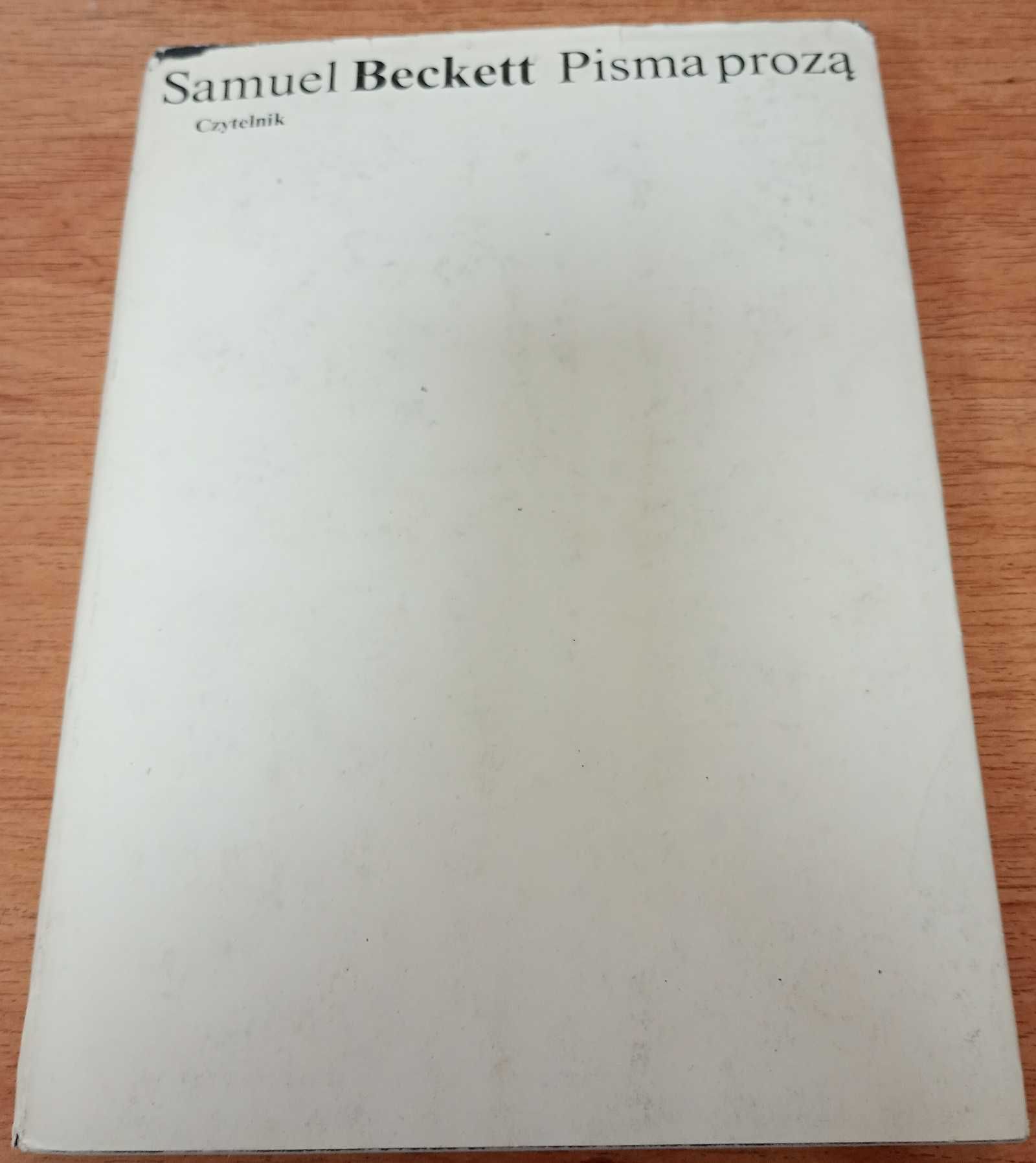 Samuel Beckett Pisma prozą