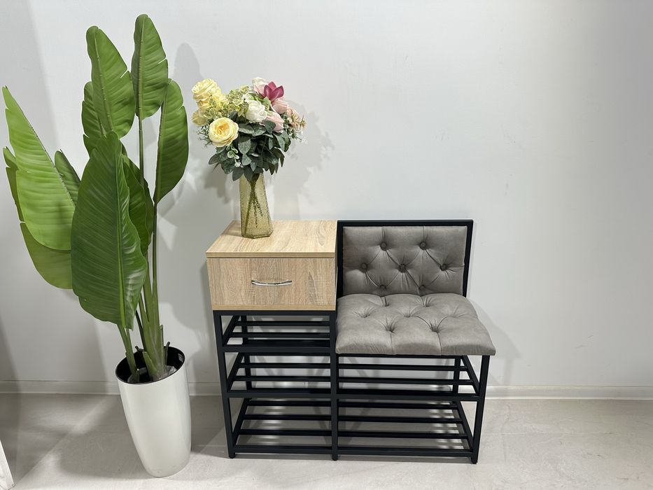 Банкетка з шухлядою консоль вішак пано передпокій коредор