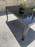 Mesa de aluminio/ vidro