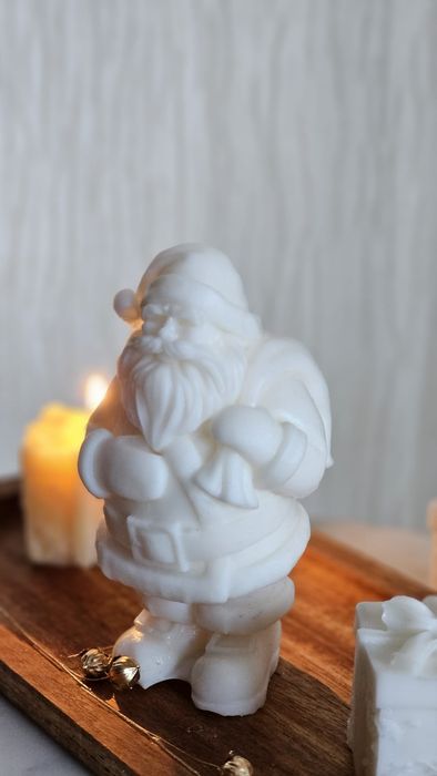 Świeca sojowa mikołaj