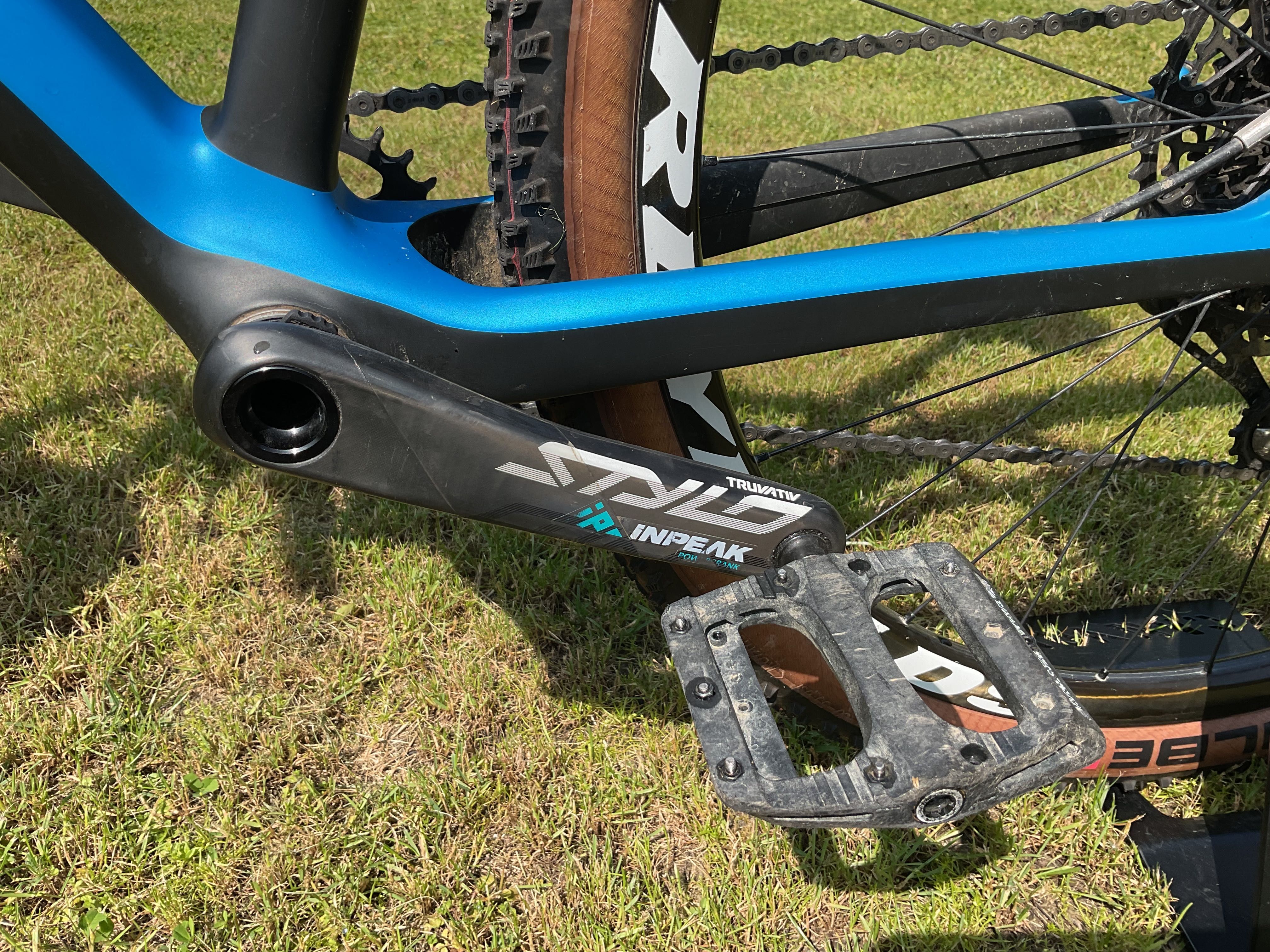 Canyon Exceed CF SL 8.0, Carbon, pomiar mocy INPEAK