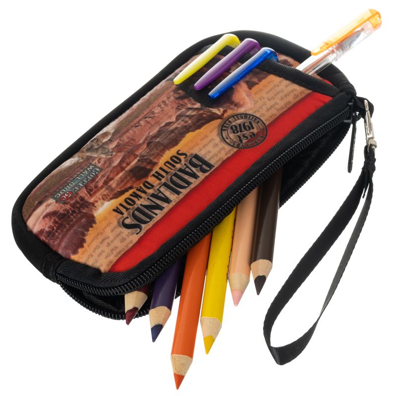 etui kolorowe-piórnik/portmonetka dla dzieci - loren