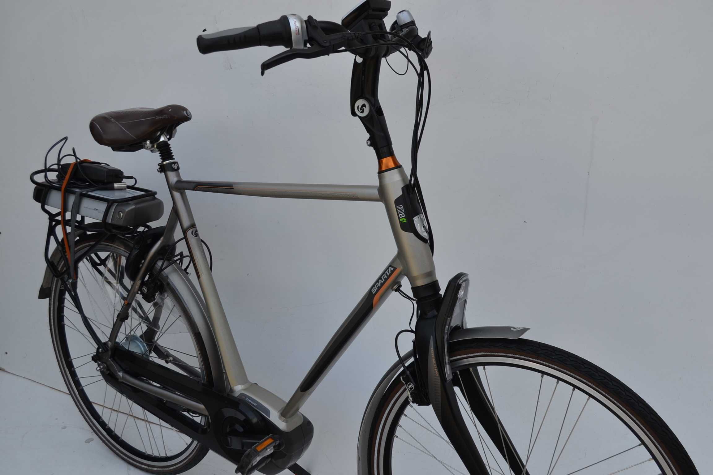 Para rowerów elektrycznych sparta M8i małe przebiegi bat 600Wh polecam