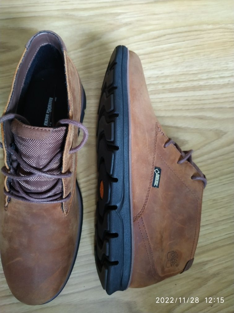 Botas Timberland pele em Gore-tex