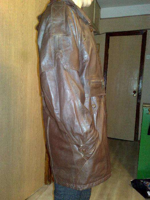Куртка кожаная, натуральная, размер 50-52