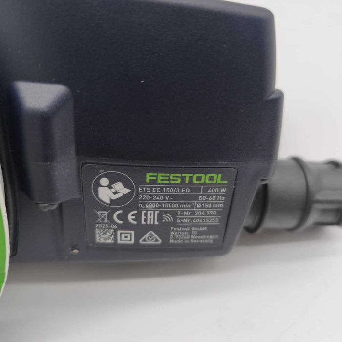 Szlifierka FESTOOL ETS EC 150/3 EQ polerka