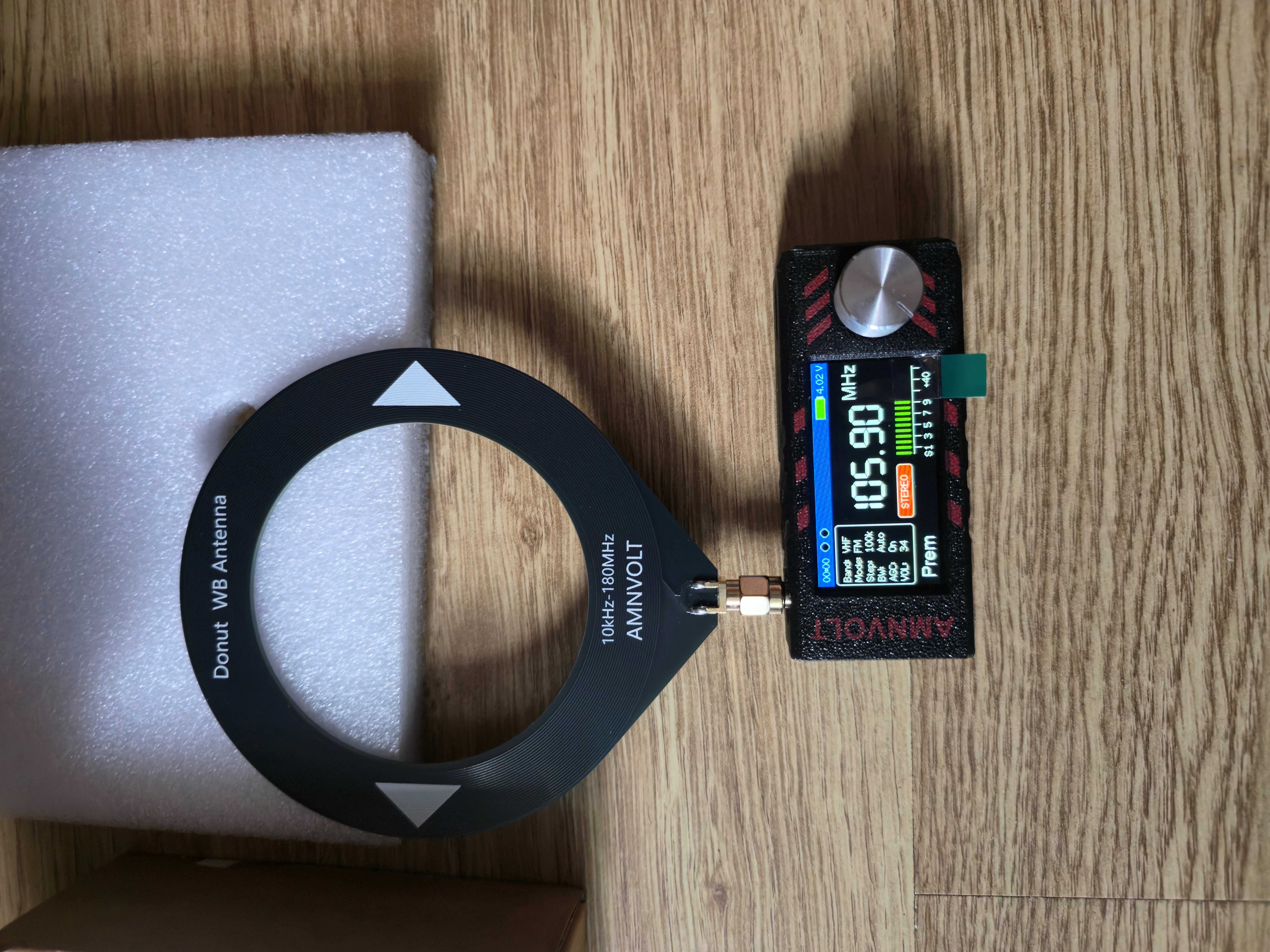 AMNVOLT ATS-MINI si4732 radio globalne wielopasmowe DSP