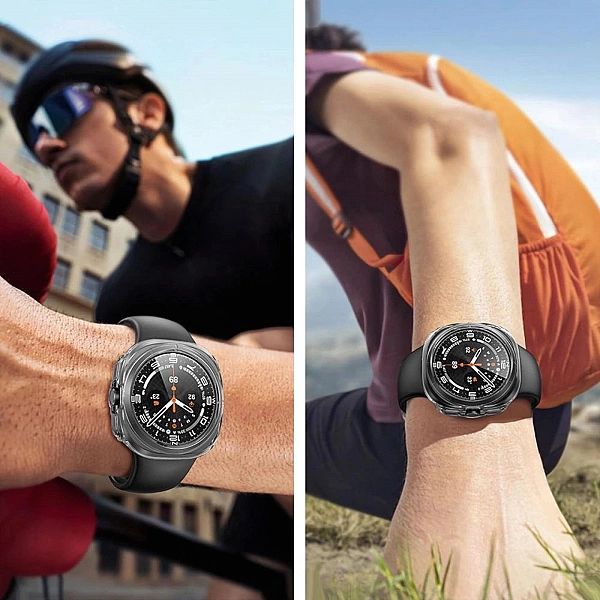 Etui Tech-Protect Defense na Samsung Galaxy Watch 8/46 mm - przezroczy