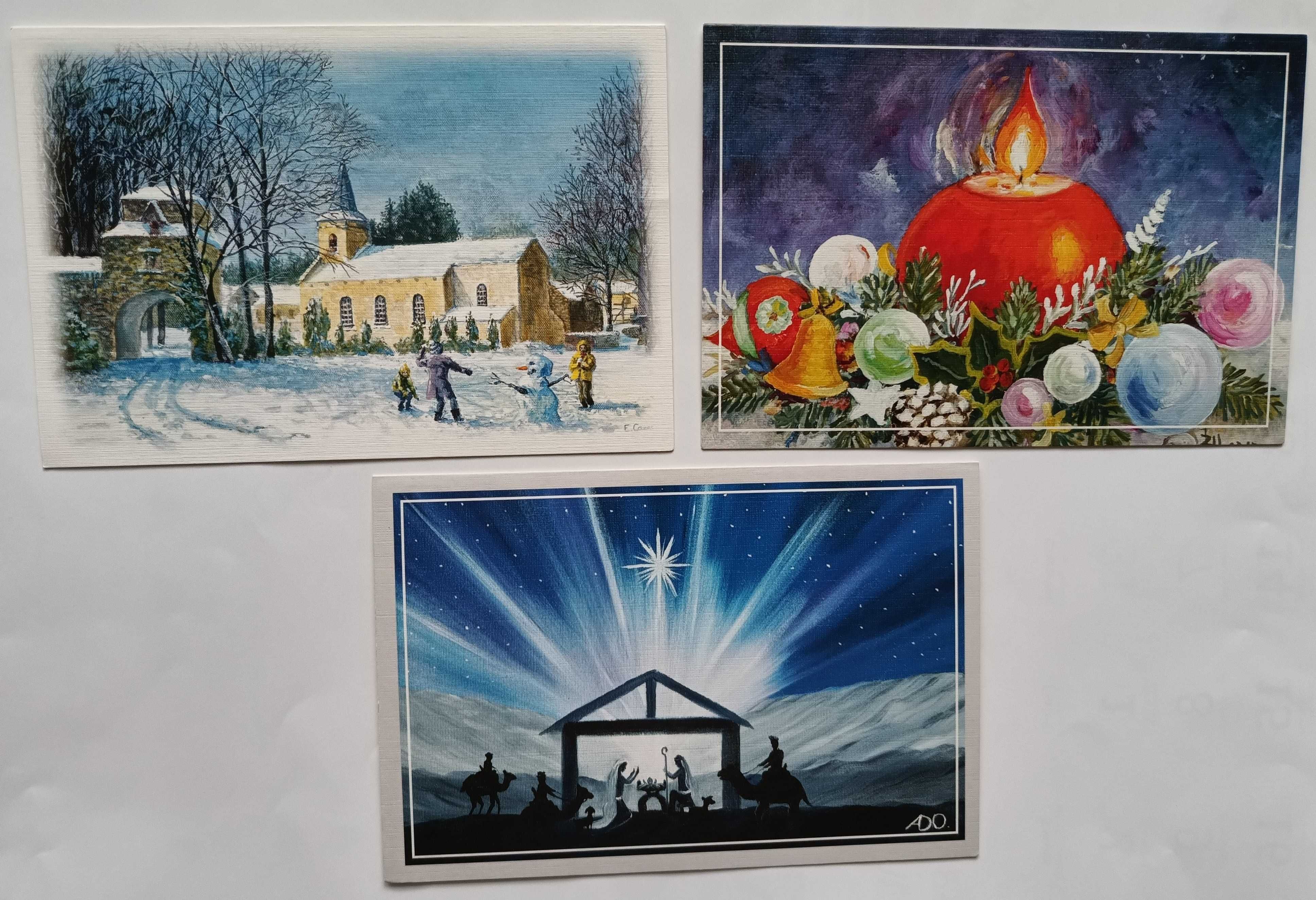 Karnety pocztówki Wielkanoc Boże Narodzenie Okazjonalne AMUN