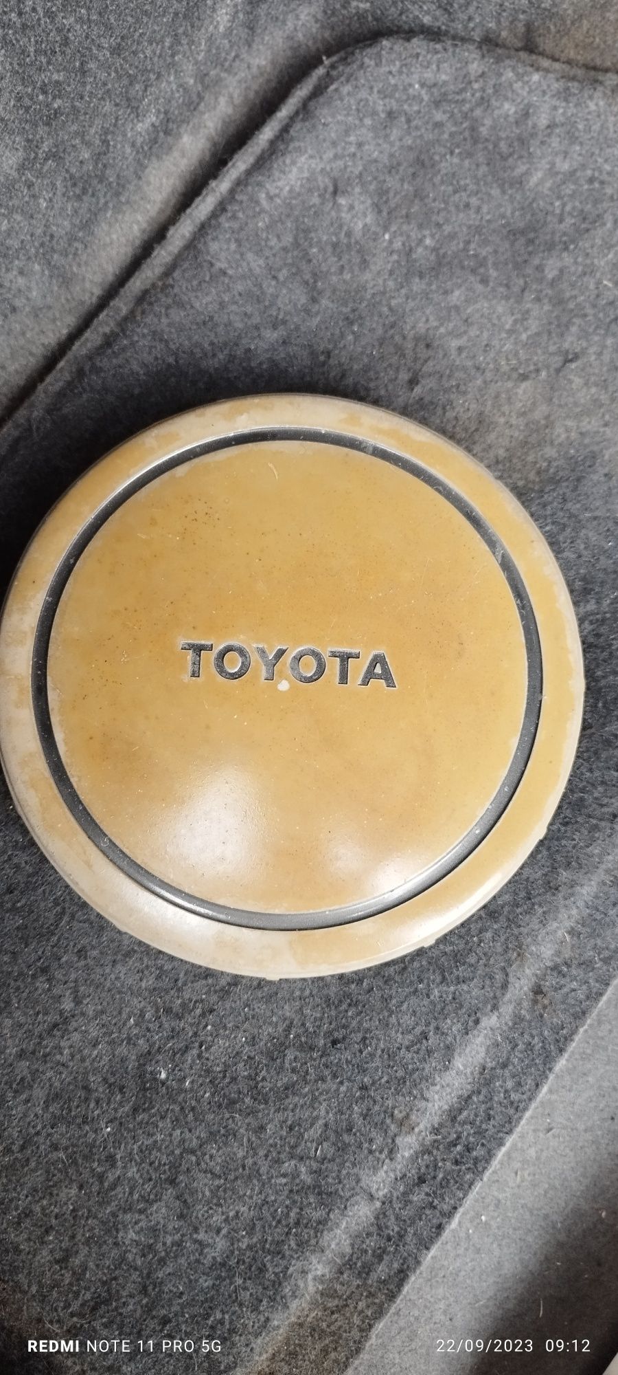Conjunto quatro tampões de rodas Toyota starlet EP 70 ou EP 71
