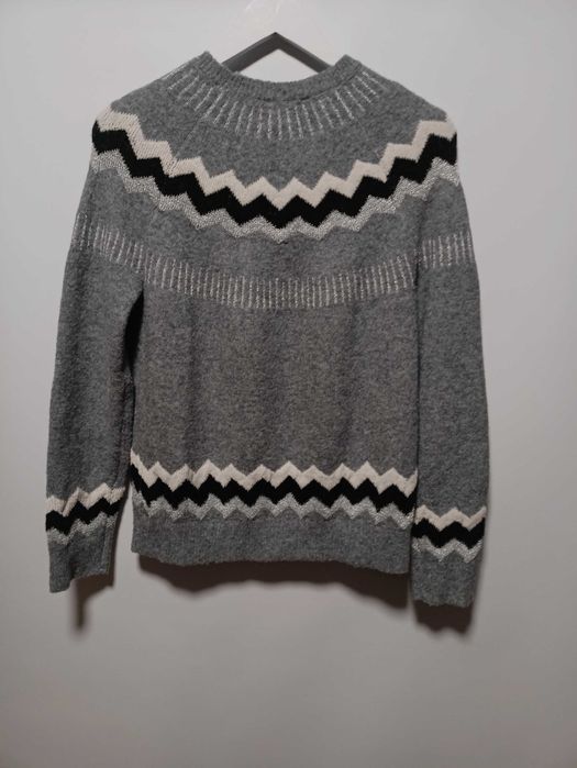 Lekki sweterek oversize 3% alpaka 36-40