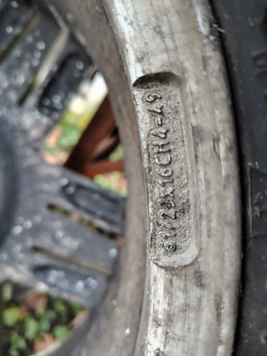 Koła zimowe Renault 16", 4X100 z czujnikami ciśnienia