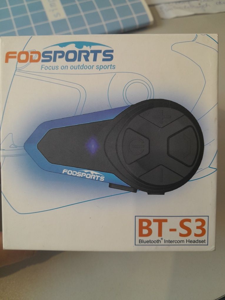 Intercom Motocyklowy Fodsports BT-S3