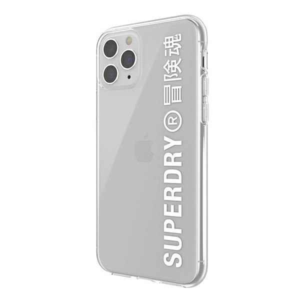 Superdry Snap Iphone 11 Pro Max Clear Ca Se Biały/White 41580