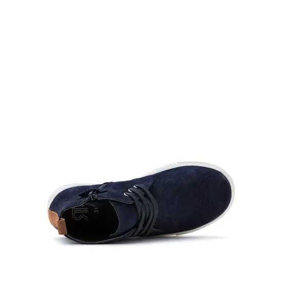 Botas camurça/taupe azul navy T.30 - La Redoute