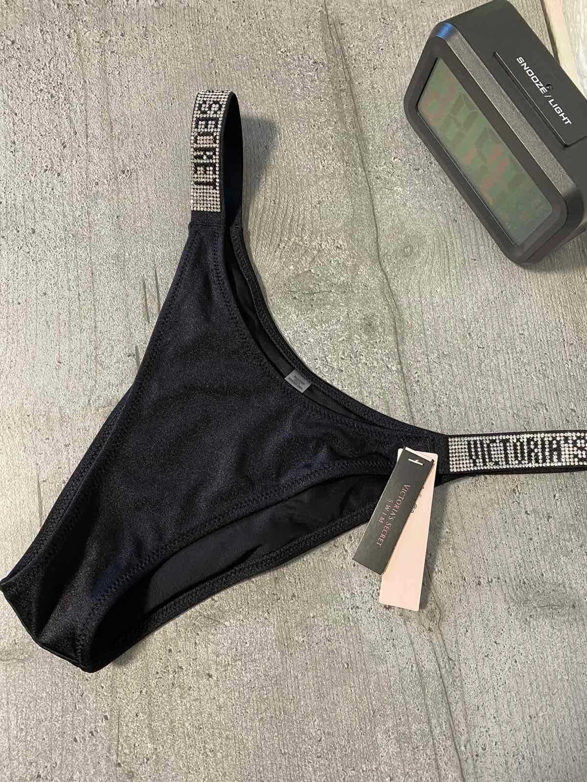 Купальник Victoria's secret Виктория сикрет чёрный !