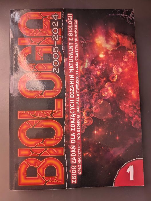 Biologia Zbiór Zadań Witowski 2005 - 2024 cztery części