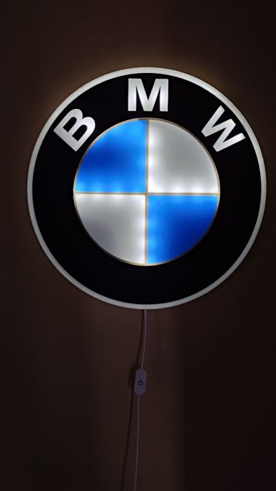 Bmw lampa led emblemat