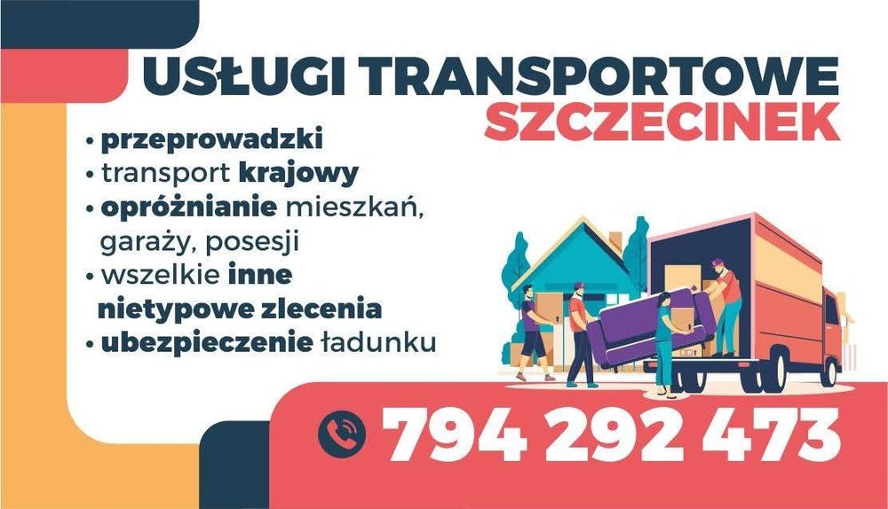 Transport / Przeprowadzki z wniesieniem