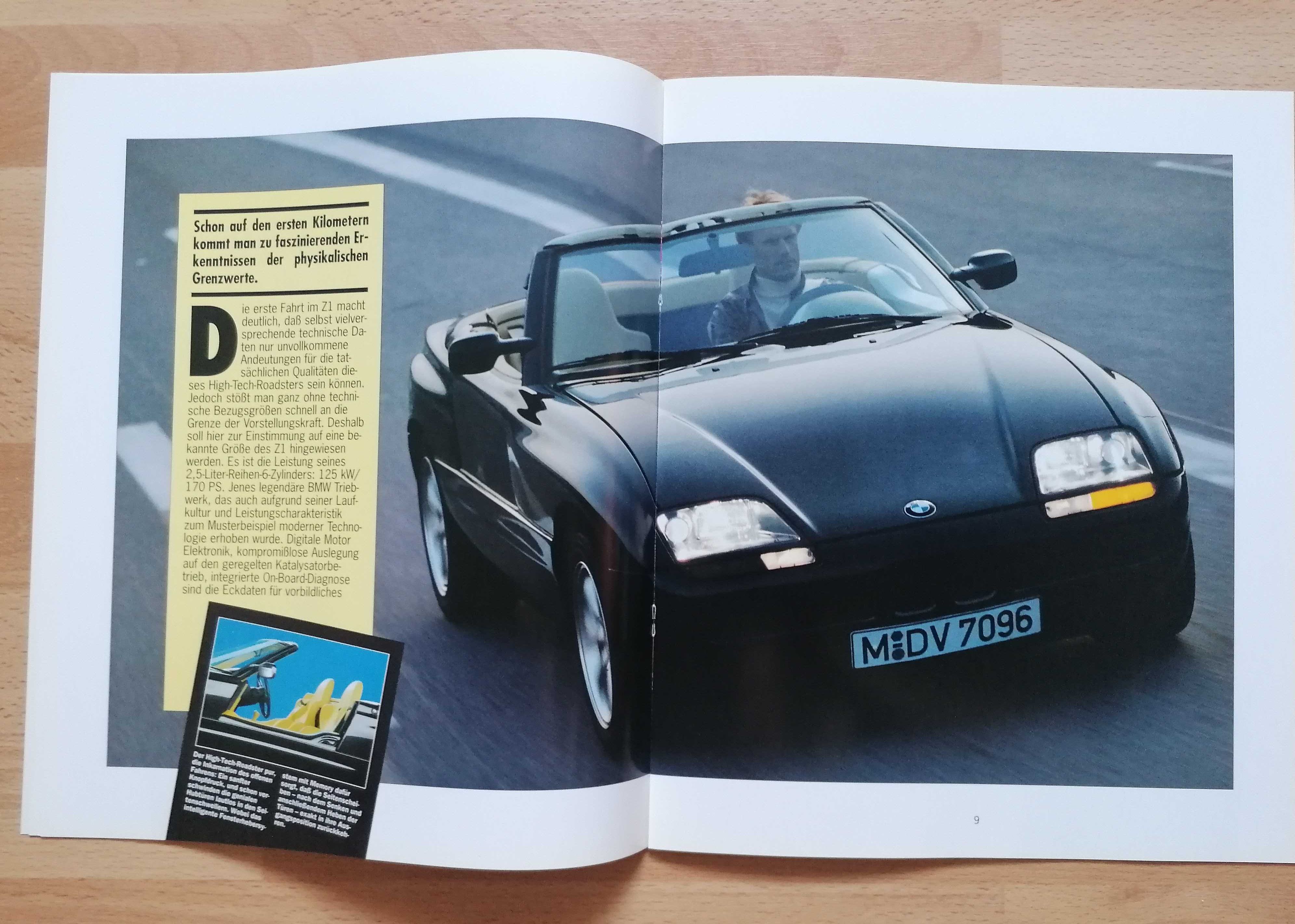 Prospekt BMW Z1 Roadster