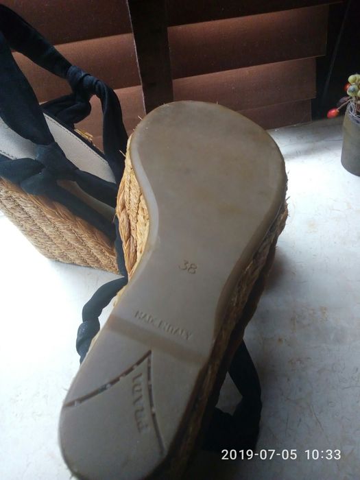 Босоножки “Prada” , оригинал .