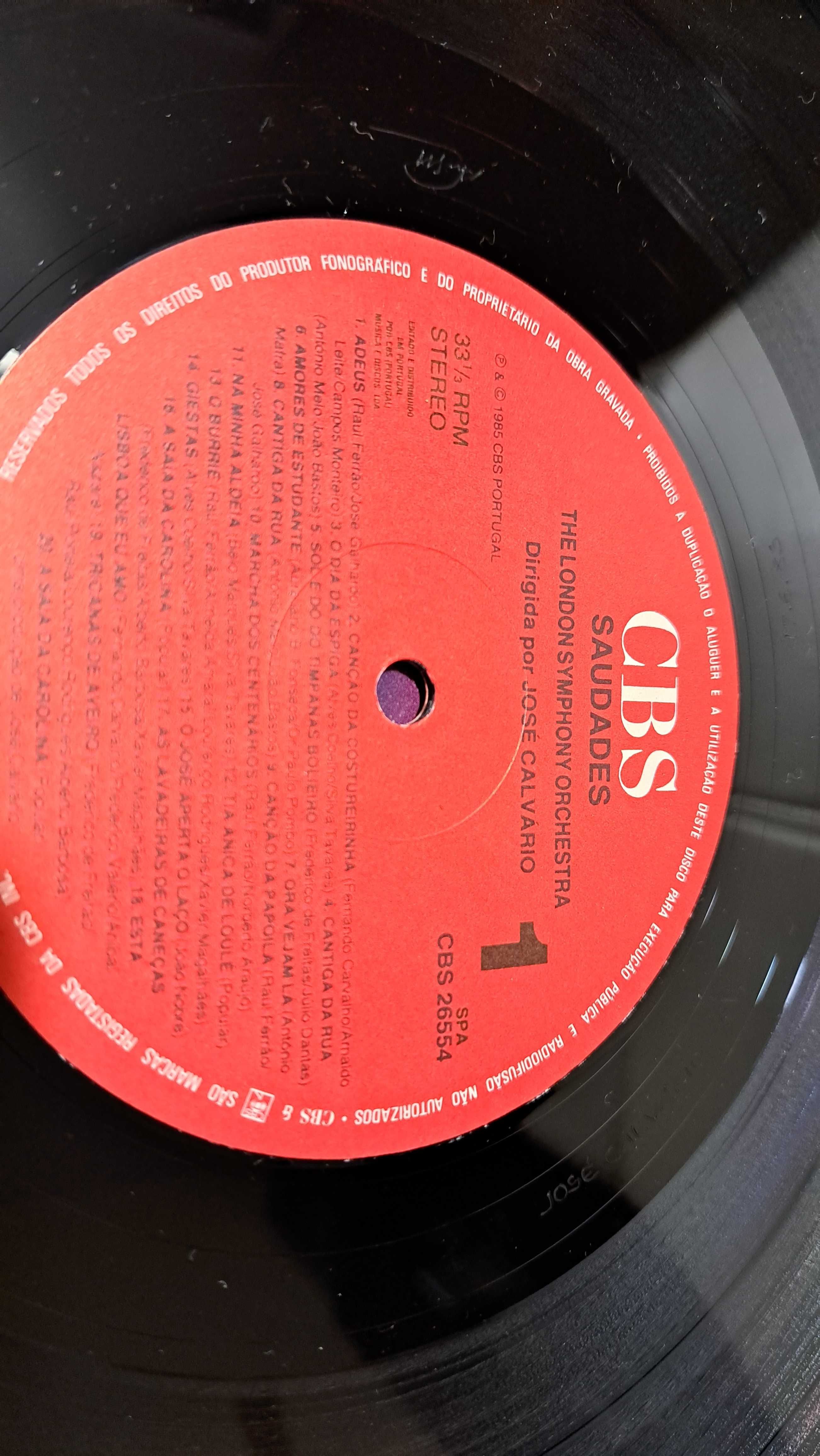 Vinil José Calvário e The London Symphony Orchestra