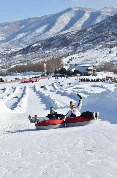 Тюбінг тюбинг 100 120 таблетка плюшка санки ватрушка зимовий міцний