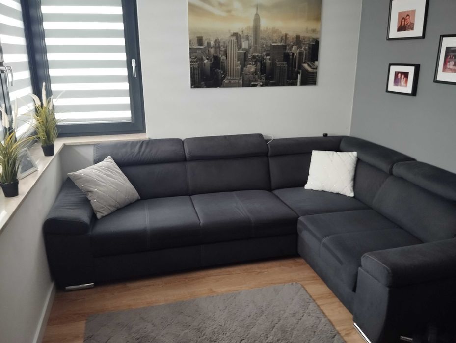 Narożnik z funkcją spania