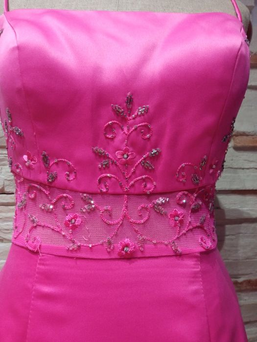 Różowa sukienka mini