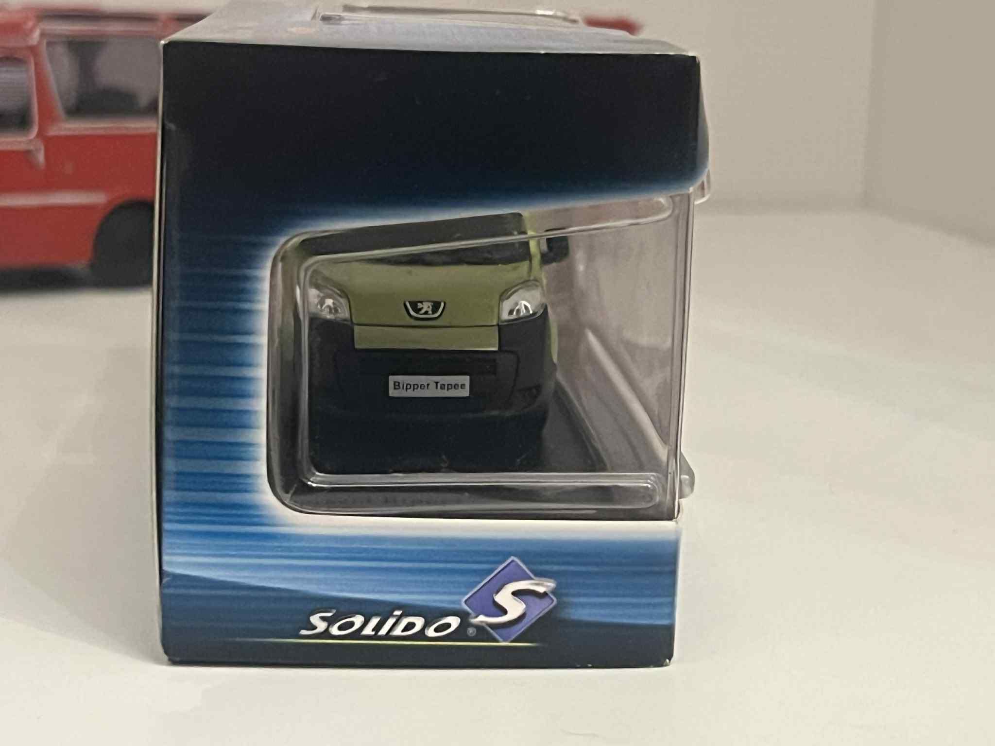 Peugeot Bipper Zielony 1:43 Solido Model Kolekcjonerski