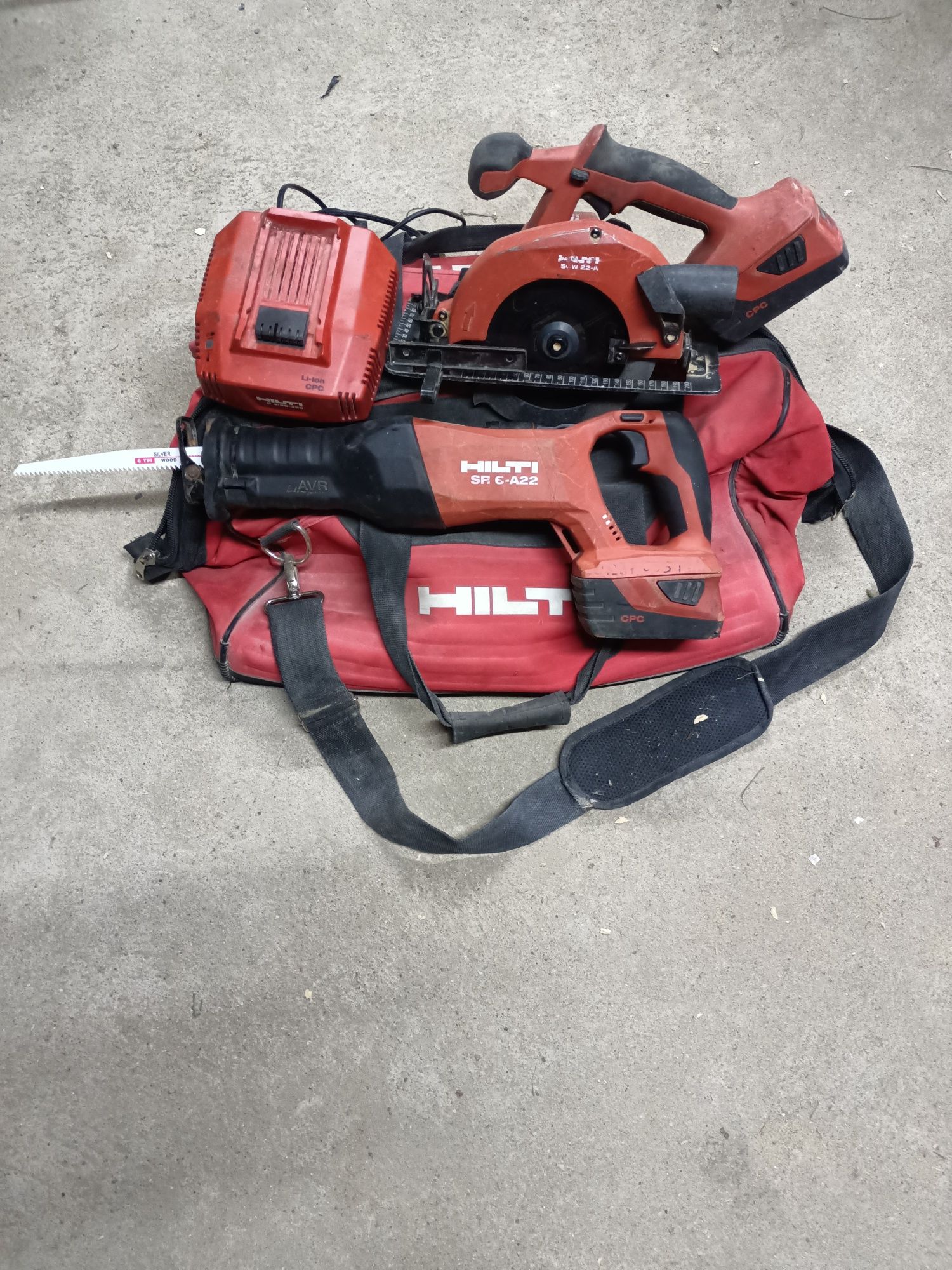 Hilti Zestaw Pilarka z piłą szablistą w dużej torbie