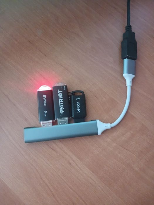 Новый USB hub на 4 порта